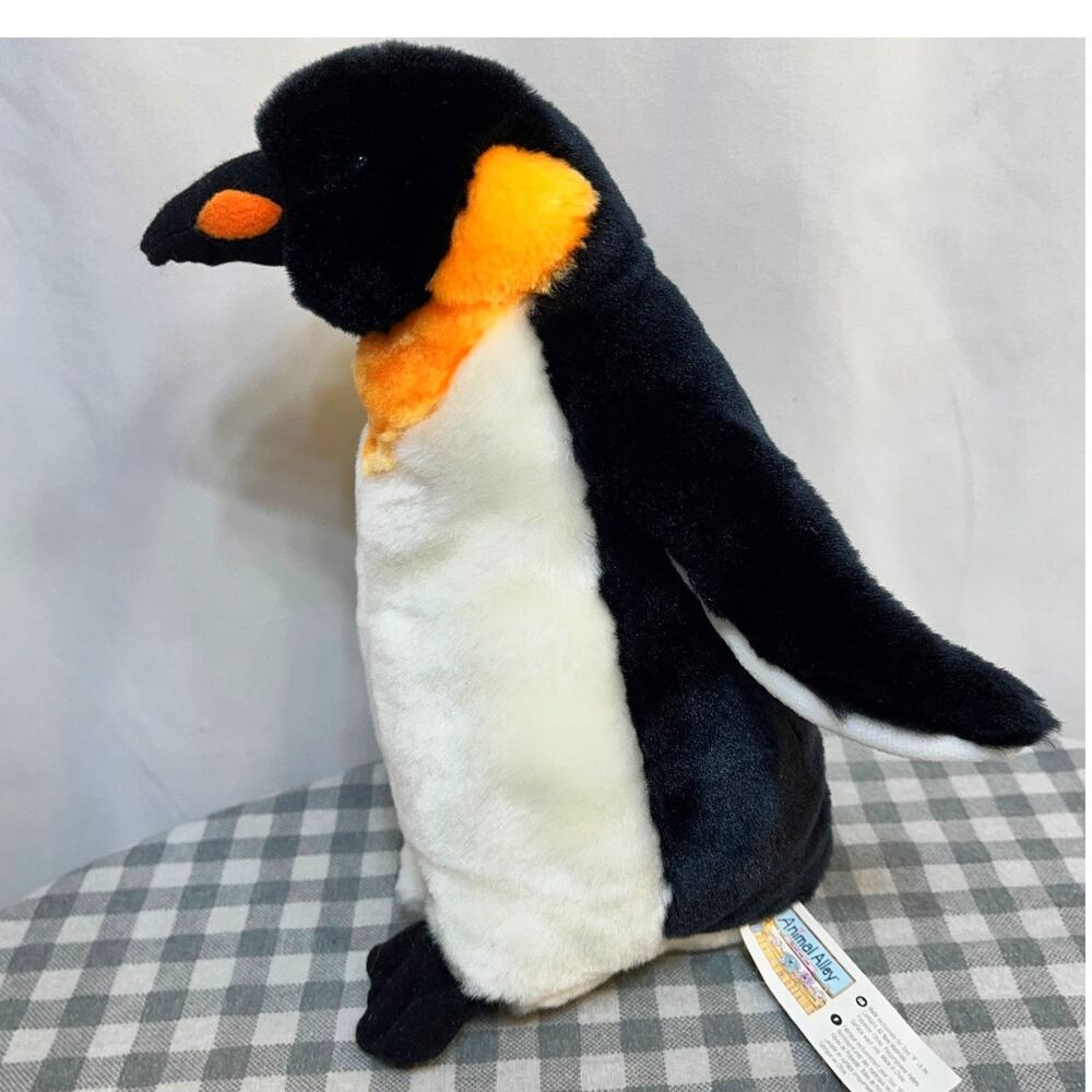Animal Alley Penguin Plush Stuffed Animal Toy 10" Tall Realistic Soft